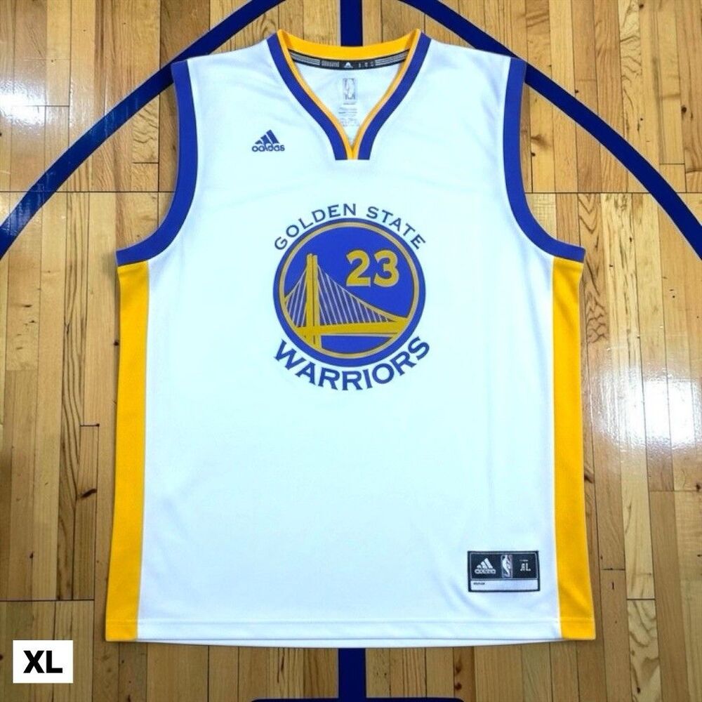 Golden‎ State Warriors NBA Jersey Men's XL Adidas Draymond White Basketball Home